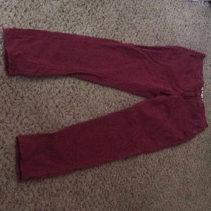 HYDRAULIC SIZE 6 MAROON PANTS